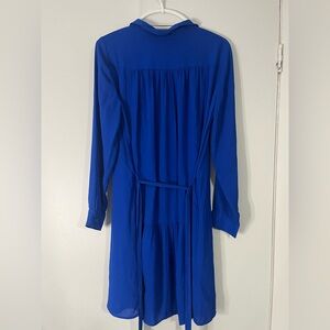 Royal blue Banana Republic dress
